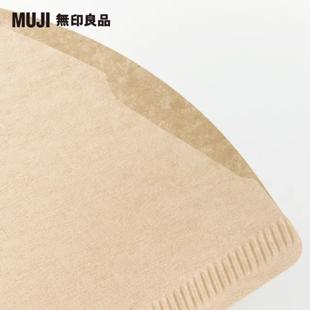 【MUJI 無印良品】咖啡濾紙60枚入/4入