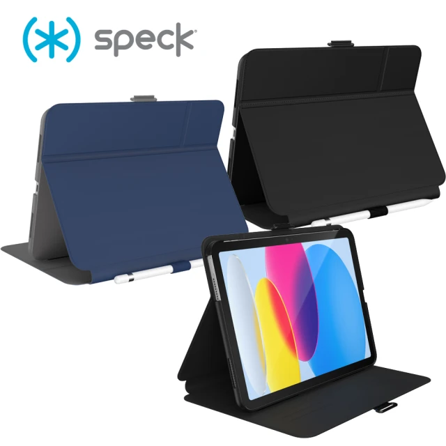 【Speck】Speck iPad 第10代 10.9吋 Balance Folio 多角度防摔側翻皮套(iPad保護套)