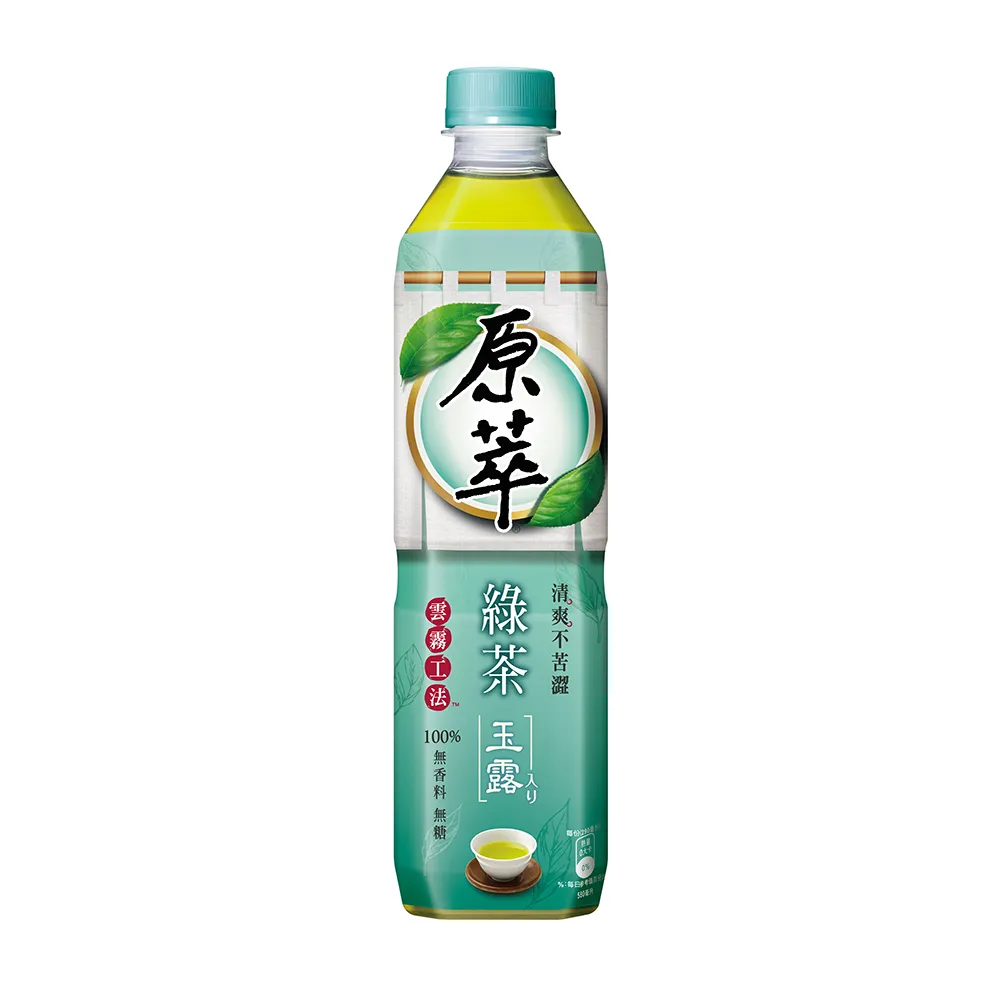 【原萃】玉露綠茶 寶特瓶580ml x24入/箱