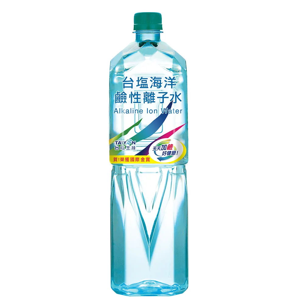 福利品【台鹽】福利品-即期品-海洋鹼性離子水(1500mlx12瓶/箱)