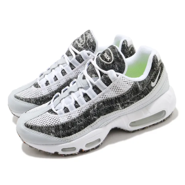 NIKE 耐吉】休閒鞋W Air Max 95 SE 女鞋復古氣墊球鞋穿搭白黑(CV8830