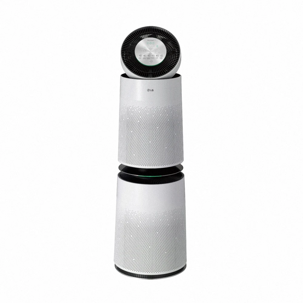 【LG 樂金】LG PuriCare 360° 空氣清淨機 2.0升級版AS101DWH0(雙層-白色)