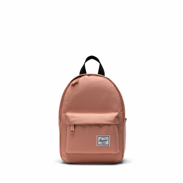 【Herschel】官方直營 後背包 Classic Mini 休閒 日常輕量 粉橘 6.5L