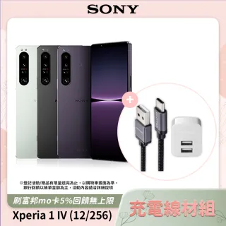 充電線材組【SONY 索尼】Xperia 1 IV(12G/256G)
