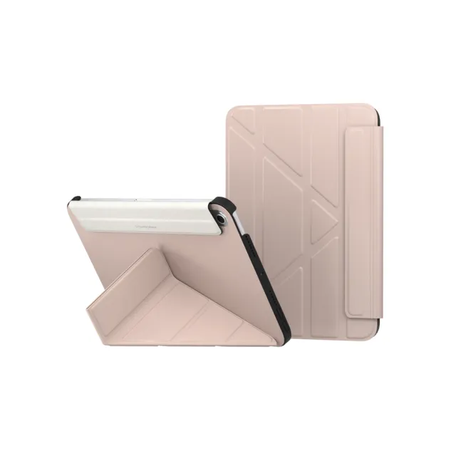 【魚骨牌 SwitchEasy】Origami iPad mini 6 8.3吋 多角度支架折疊式保護套(細絨內襯 柔和舒服)