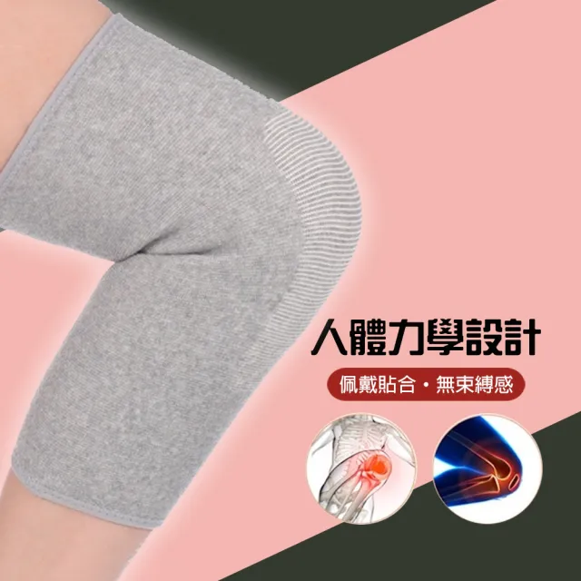 【XA】經典款石墨烯護膝（一雙入）(膝蓋不適·遠紅外線·升溫發熱·循環傳導熱能)