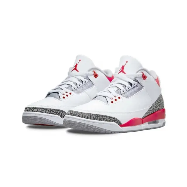 NIKE 耐吉】Air Jordan 3 Retro Fire Red 白紅DM0967-160 - momo購物網