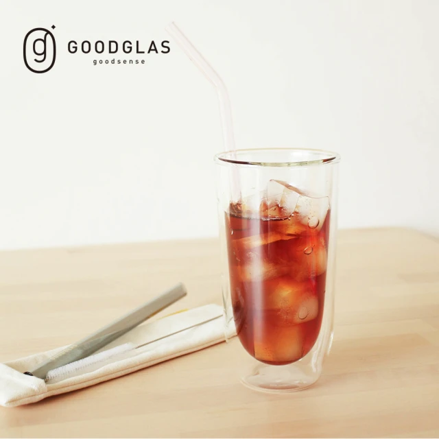 【好玻GOODGLAS】BOBA雙層玻璃杯-清透420ml