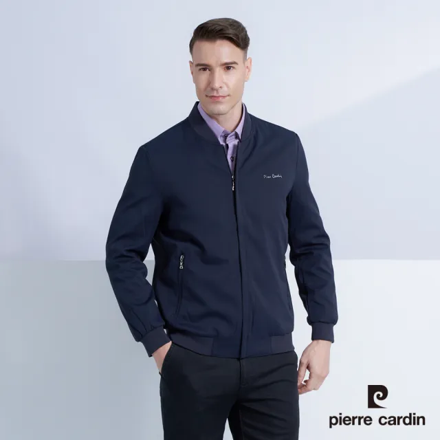 【pierre cardin 皮爾卡登】商務休閒 男款 都會休閒經典防風夾克外套(多款任選)