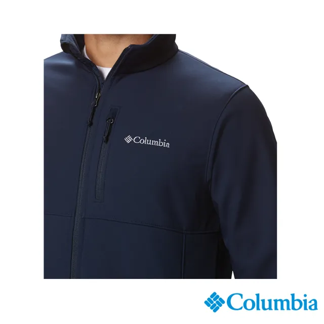 【Columbia 哥倫比亞】男款- 防潑水防小雨軟殼立領外套(UWM60440  / 2022年秋冬)