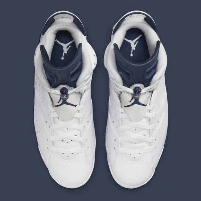 【NIKE 耐吉】Air Jordan 6 Midnight Navy 午夜藍 藍白 男款 CT8529-141(Air Jordan 6)