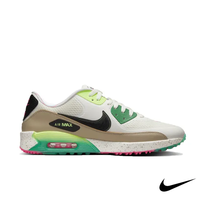 NIKE 耐吉】AIR MAX 90 G NRG 男士高爾夫球鞋綠色(DQ0279-100) - momo