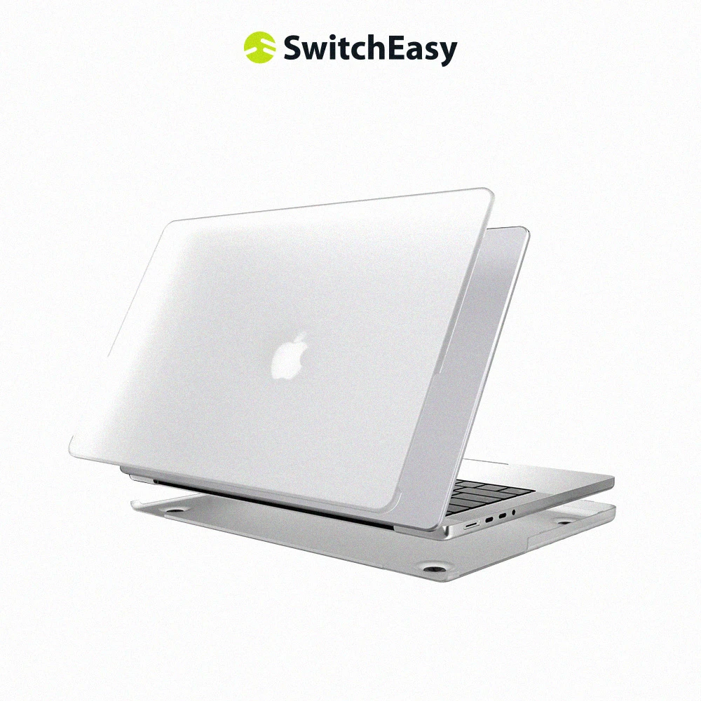 【魚骨牌 SwitchEasy】MacBook Air 13.6吋 NUDE筆電保護殼(裸機質感保護殼支援最新2022 M2)