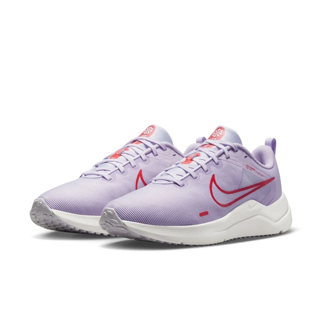 【NIKE 耐吉】NIKE W DOWNSHIFTER 12 運動 女入門款慢跑鞋 健身房 紫粉 KAORACER DD9294501