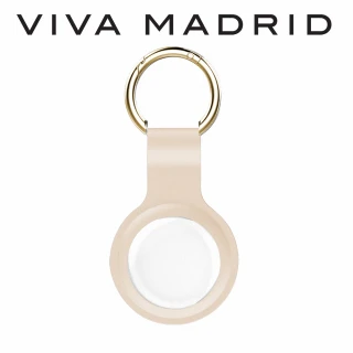 【VIVA MADRID】VIVA MADRID AirTag 抗菌矽膠保護套-象牙白(抗菌矽膠軟殼材質)