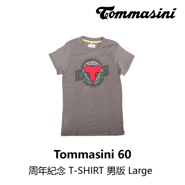 【tommasini】60周年紀念 T-SHIRT 男版/ Large(B6TM-T60-GRLRGM)