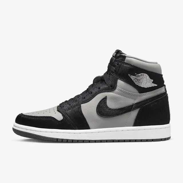 NIKE 耐吉】籃球鞋運動鞋WMNS AIR JORDAN 1 RETRO HI OG 女鞋黑灰