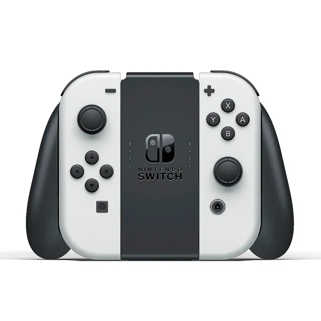 【Nintendo 任天堂】Switch OLED款式 白色 主機(台灣公司貨).