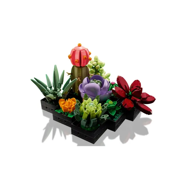 【LEGO 樂高】Creator Expert 10309 多肉植物(盆栽 植物)