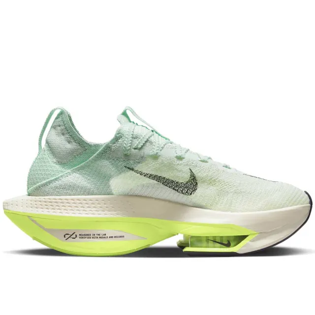 【NIKE 耐吉】慢跑鞋 運動鞋 WMNS AIR ZOOM ALPHAFLY NEXT% 2 女鞋 綠(DV9425300)