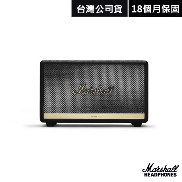 Marshall】ACTON II 藍牙喇叭(經典黑) - momo購物網- 好評推薦-2023年5月