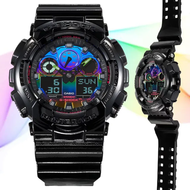 G-SHOCK GA-100RGB-1AJF 腕時計(アナログ) | endageism.com