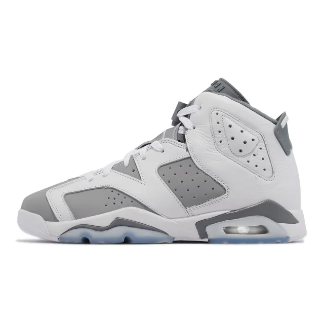 NIKE 耐吉】Air Jordan 6 Retro GS 大童鞋女鞋Cool Grey 6代喬丹休閒鞋