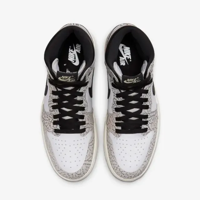 NIKE 耐吉】Air Jordan 1 Retro High OG White Cement 爆裂紋男鞋aj1