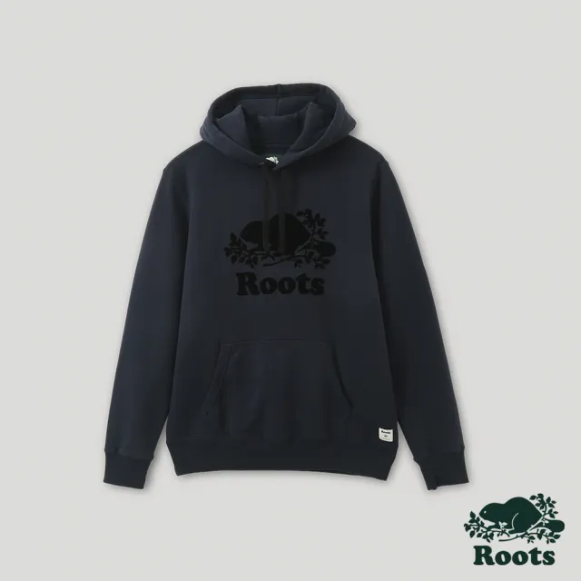【Roots】Roots 男、女裝-經典海狸LOGO連帽上衣(多色可選)