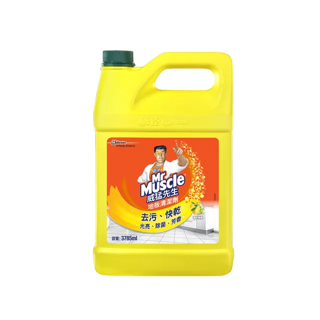 【威猛先生】地板清潔劑加侖桶3785ml-2款任選(檸檬 森林)
