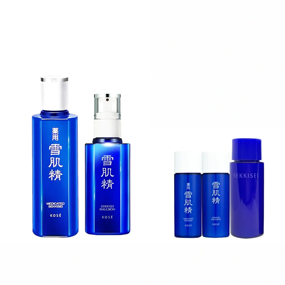 【KOSE 高絲官方直營】雪肌精新客體驗組(雪肌精化妝水200ml+雪肌精乳液140ml)