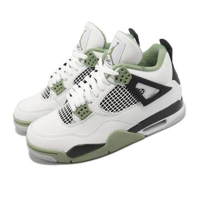 NIKE 耐吉】Wmns Air Jordan 4 Retro Oil Green 酪梨綠女鞋男鞋AJ4