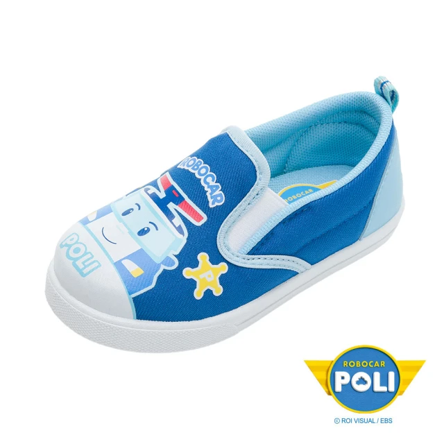POLI 波力 16-20cm POLI 電燈運動鞋 藍 中