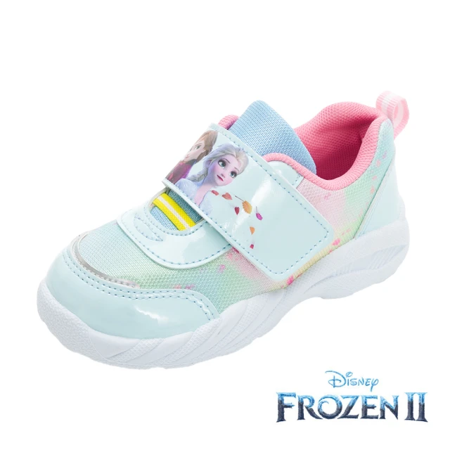 Disney 迪士尼 正版童鞋 冰雪奇緣 休閒運動鞋/絆帶設