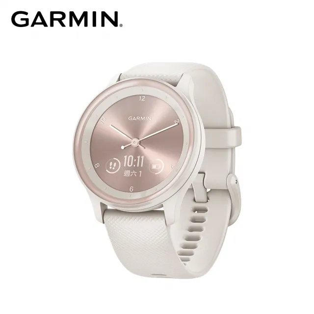 【GARMIN】vivomove Sport 指針智慧腕錶