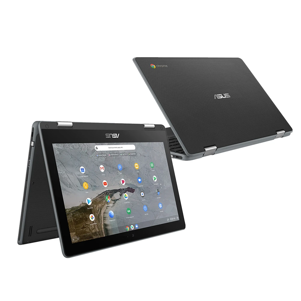 【ASUS 華碩】C214MA Chromebook 11.6吋翻轉觸控筆電(N40204G32GChrome 作業系統)