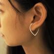 【mittag】drop earring_水滴形耳骨環(女性 派對女王 亮眼吸睛 耳骨環 飾品 銀飾)