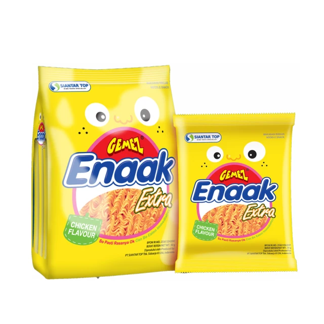 enaak 小雞麵 香脆點心麵 辣味(14g*30包*4盒)