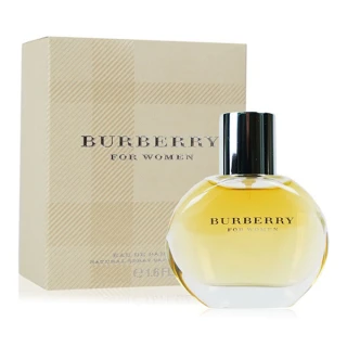 【BURBERRY 巴寶莉】經典女性淡香精 50ml(國際航空版)