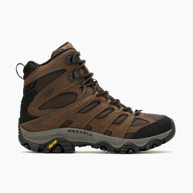 【MERRELL】運動鞋 登山鞋 男鞋 MOAB 3 APEX MID WATERPROOF登山鞋 咖啡色(ML037051)