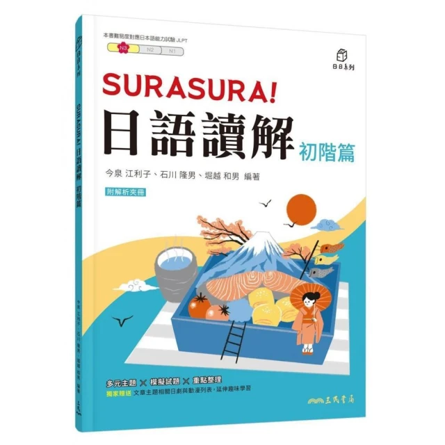 SURASURA！日語讀解（初階篇）（附解析夾冊）