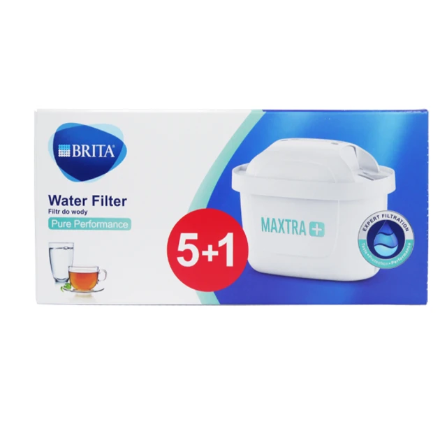 【直播限定 BRITA】BRITA MAXTRA+ 全效濾芯 6入(FUN/Style/Marella/Flow 可用)