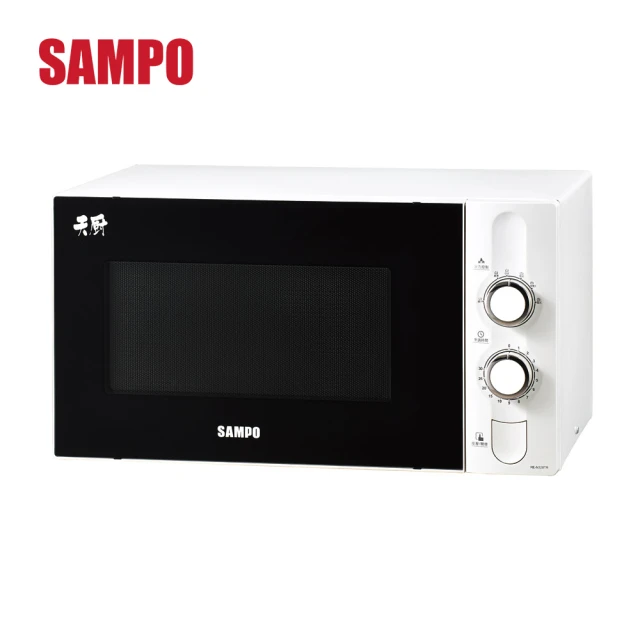 【SAMPO 聲寶】28L轉盤式機械式微波爐 -(RE-N328TR)