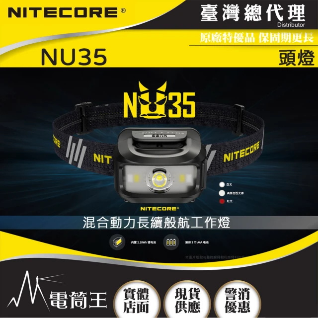 NITECORE 錸特光電 HC65 UHE 三光源金屬高亮