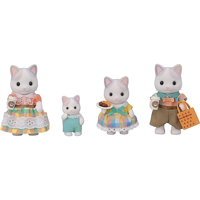 【EPOCH】森林家族 拿鐵貓家庭組(Sylvanian Family)