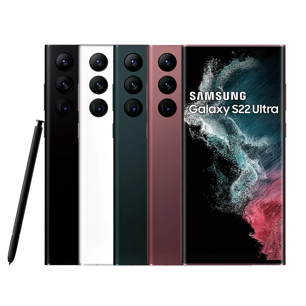 【SAMSUNG 三星】Galaxy S22 Ultra 5G 6.8吋四主鏡超強攝影旗艦機12G/256G