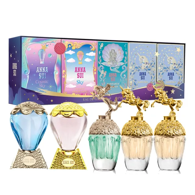 ANNA SUI 安娜蘇】星夜童話迷你小香水禮盒-5mlx5(專櫃公司貨) - momo