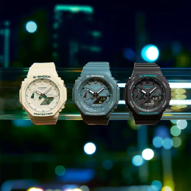 【CASIO 卡西歐】G-SHOCK 簡約輕薄 現代綠時尚 摩登綠 八角形錶殼 42.9mm(GMA-S2100GA-3A) 【CASIO 卡西歐】G-SHOCK 簡約輕薄 現代綠時尚 摩登綠 八角形錶殼 42.9mm(GMA-S2100GA-3A)