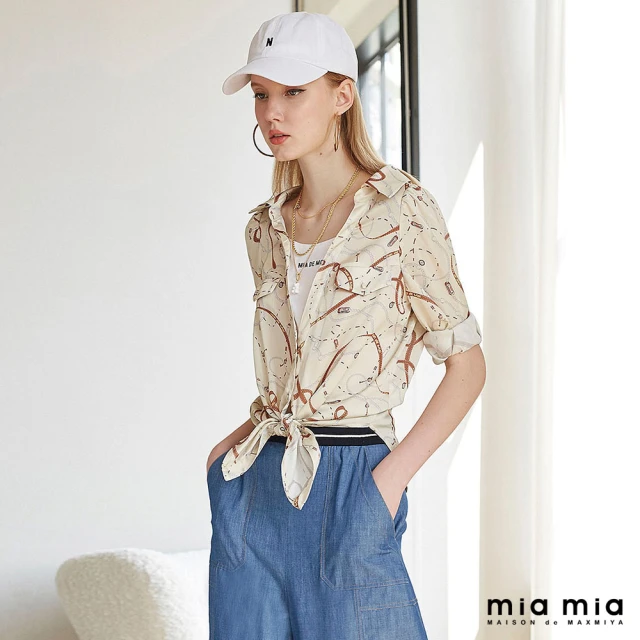 mia mia 項鍊造型連帽上衣優惠推薦