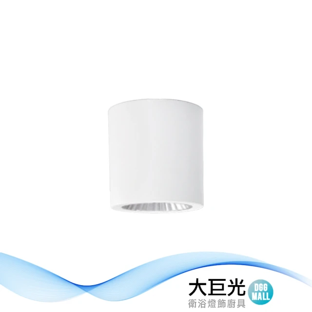 【大巨光】LED 10W 吸頂筒燈(LW-11-510A)